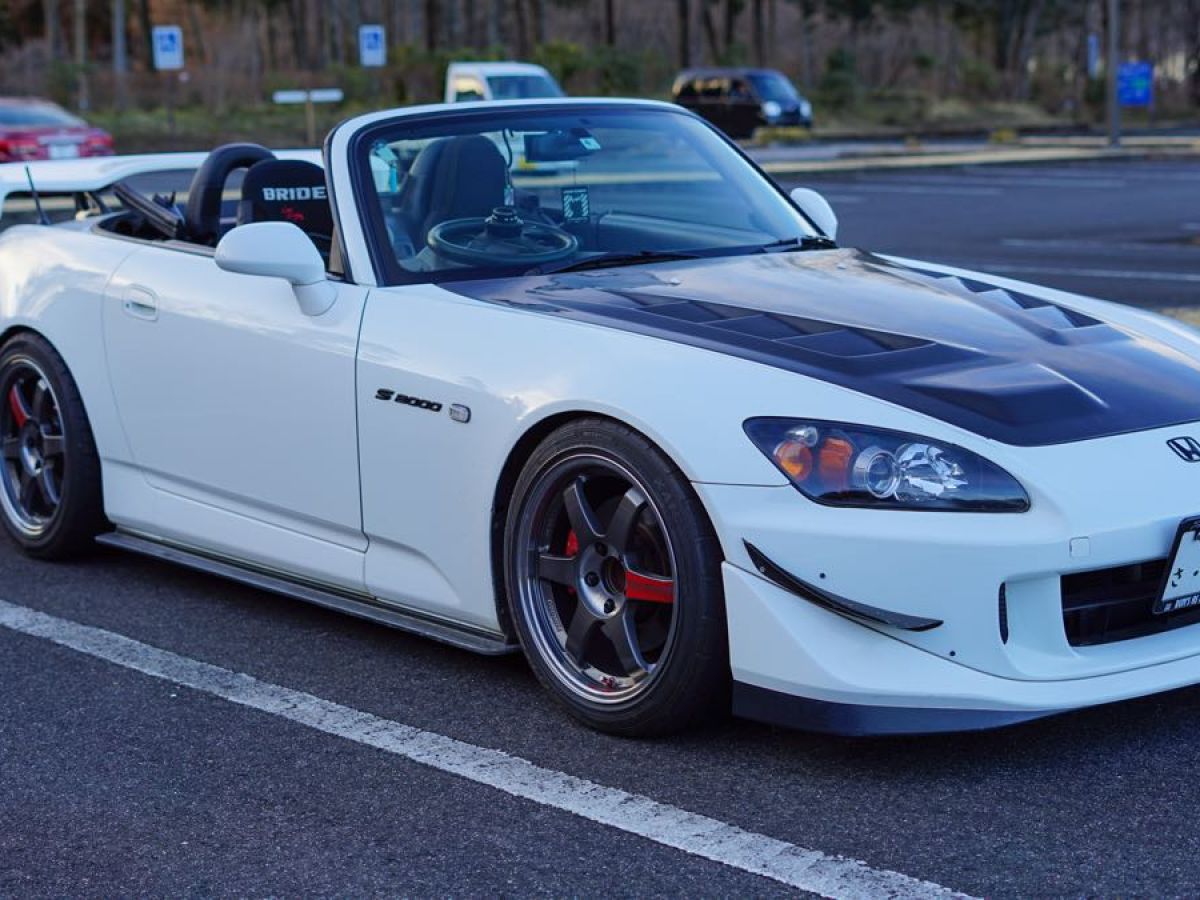 トヨシマクラフト製 S2000前期型リアバンパー用カナード(カーボン